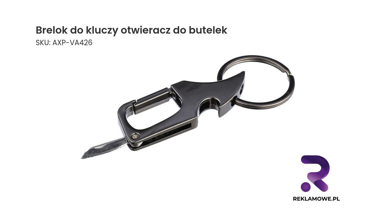 Brelok do kluczy, otwieracz do butelek Brelok do kluczy z otwieraczem do butelek