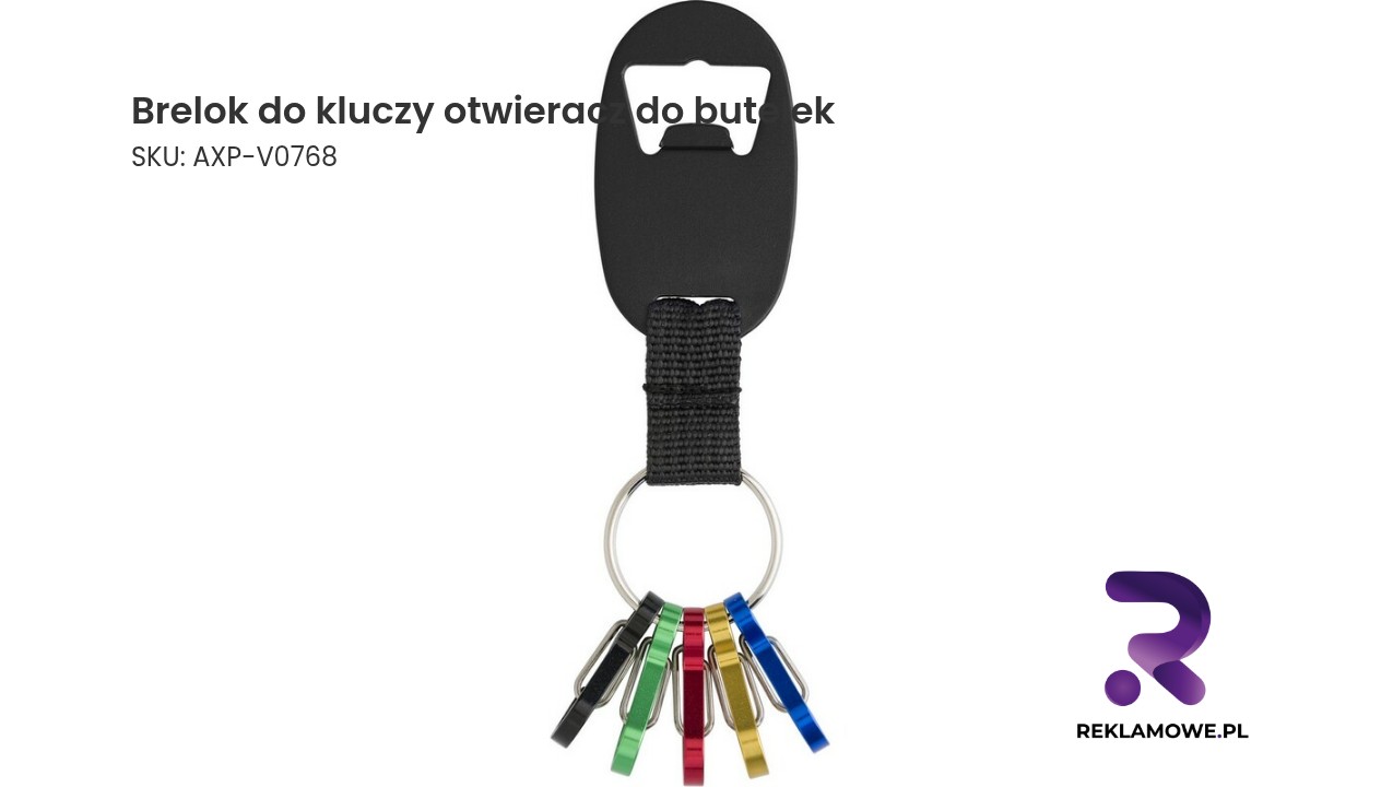 Brelok do kluczy z funkcją otwieracza do butelek