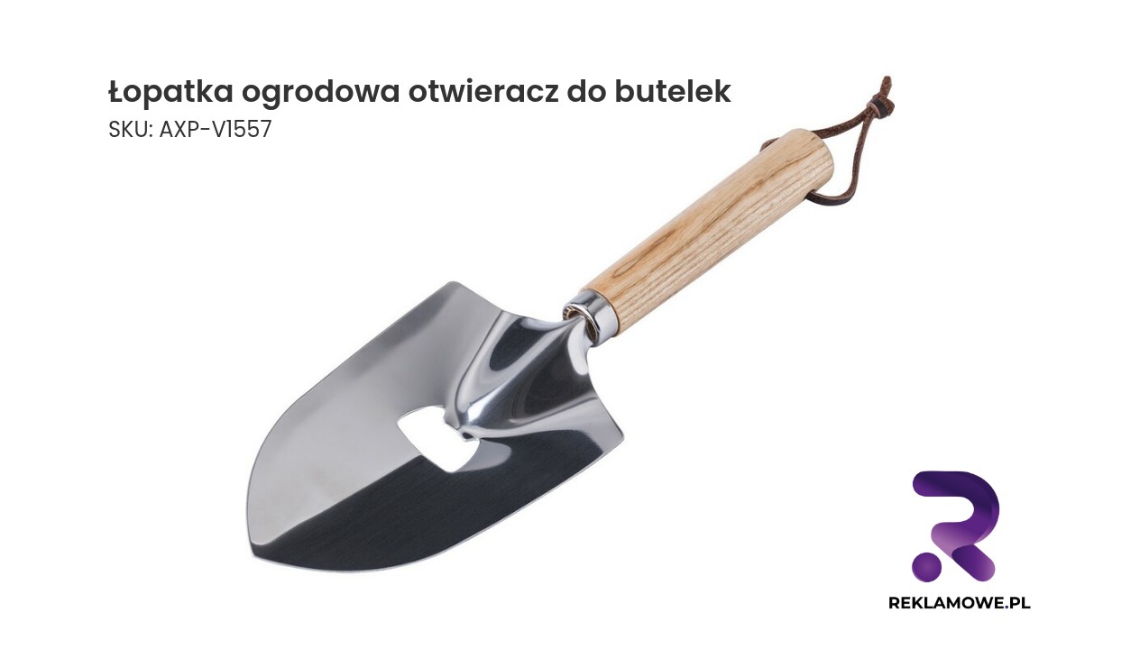 Łopatka ogrodowa wielofunkcyjna z otwieraczem do butelek
