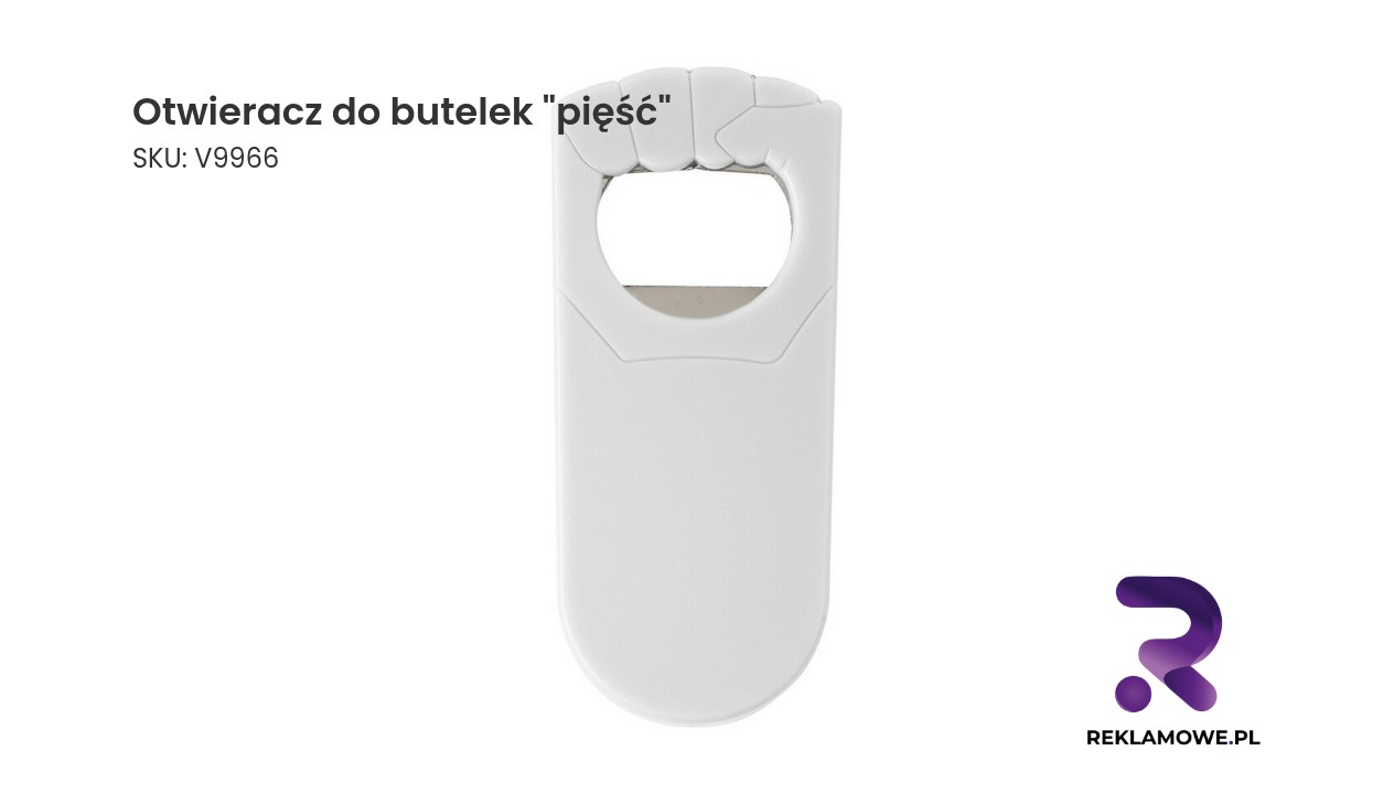 Otwieracz do butelek w kształcie pięści