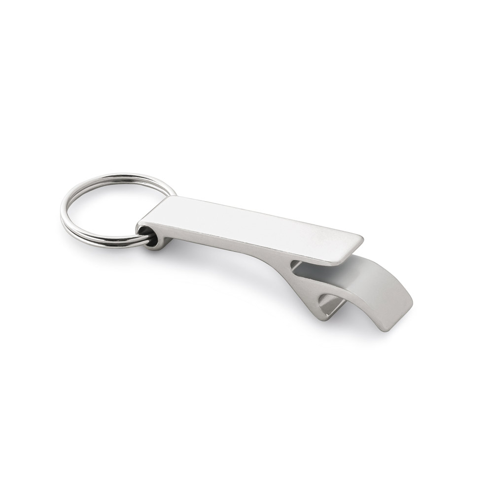 BAITT. Aluminiowy brelok do kluczy z otwieraczem do kapsułek 93151_set