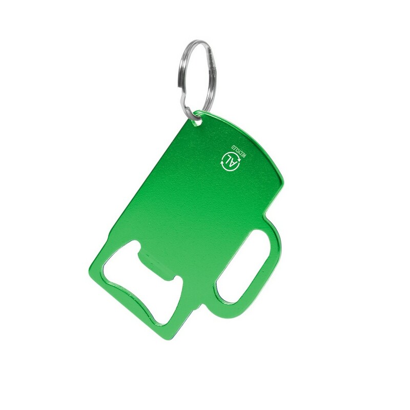 Brelok do kluczy, otwieracz do butelek z aluminium z recyklingu VA701-03_AAA01