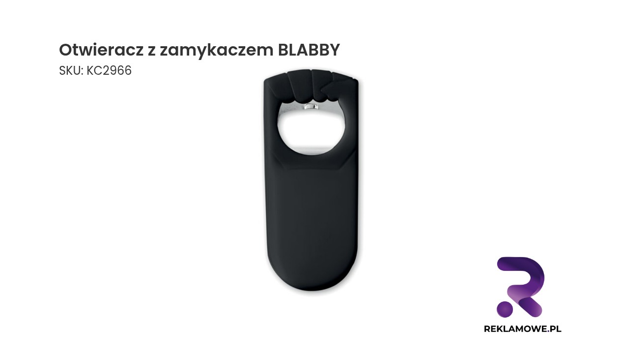 Otwieracz z zamykaczem BLABBY – praktyczny gadżet do otwierania i zamykania butelek