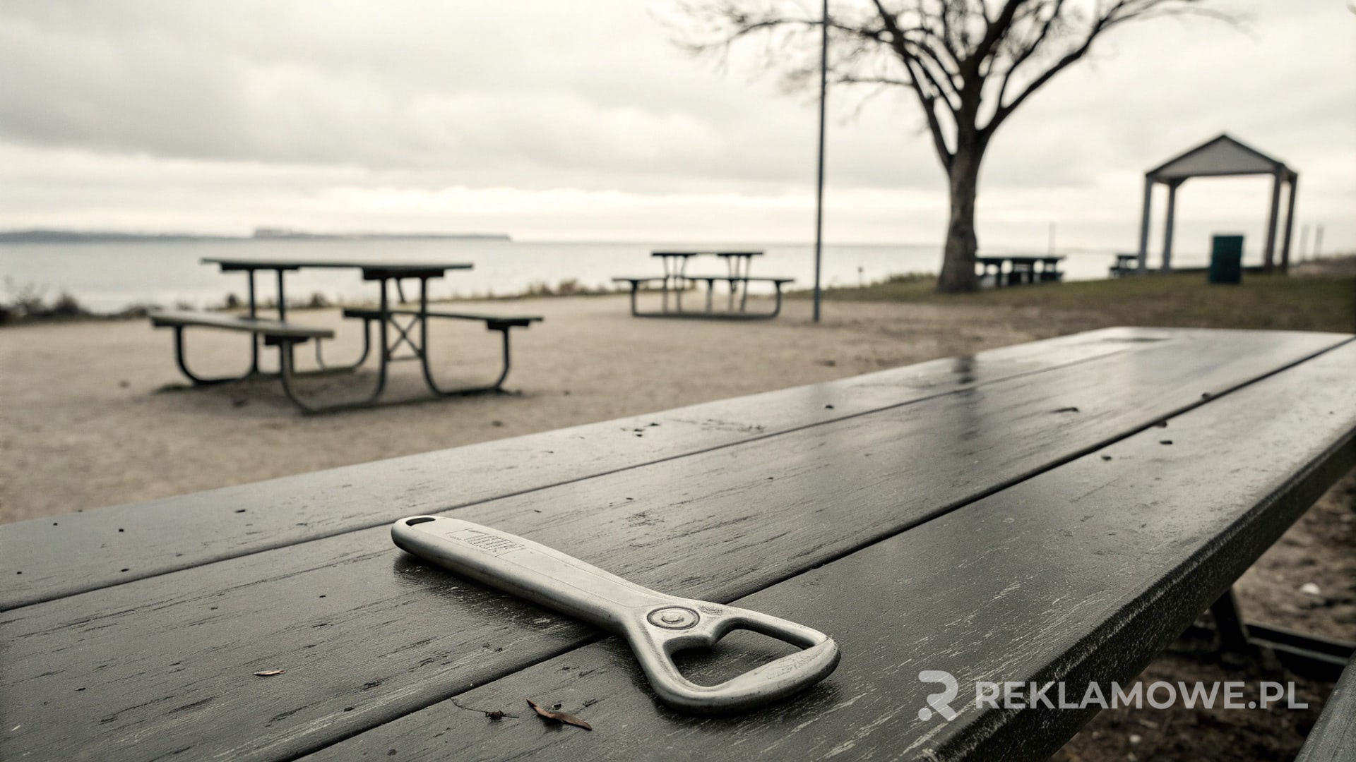 Otwieracz reklamowy w użyciu