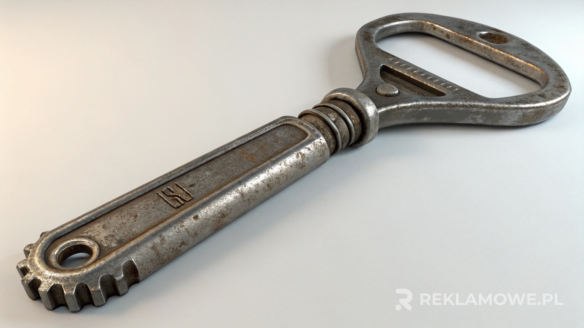 Otwieracze reklamowe na stoisku targowym