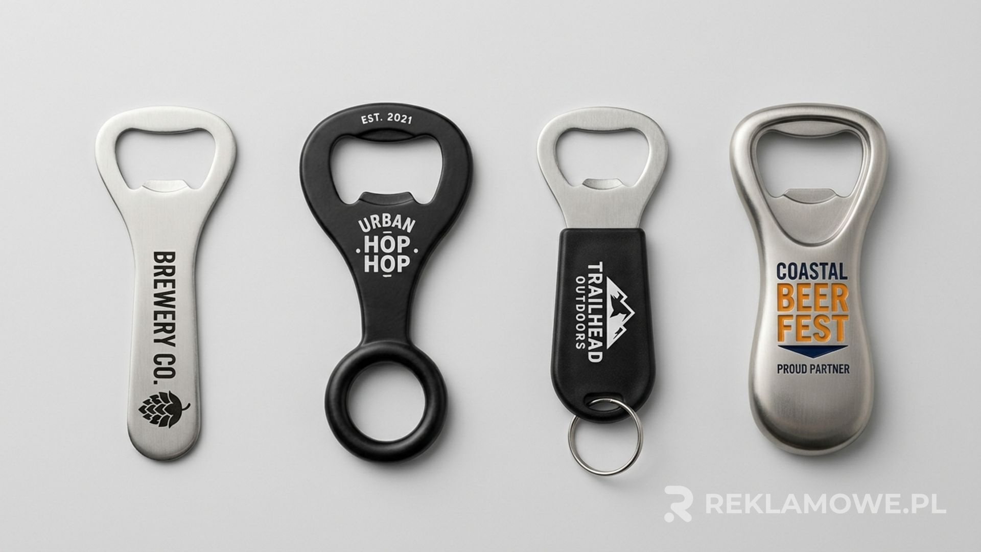 Personalizowany otwieracz reklamowy jako elegancki prezent dla klientów