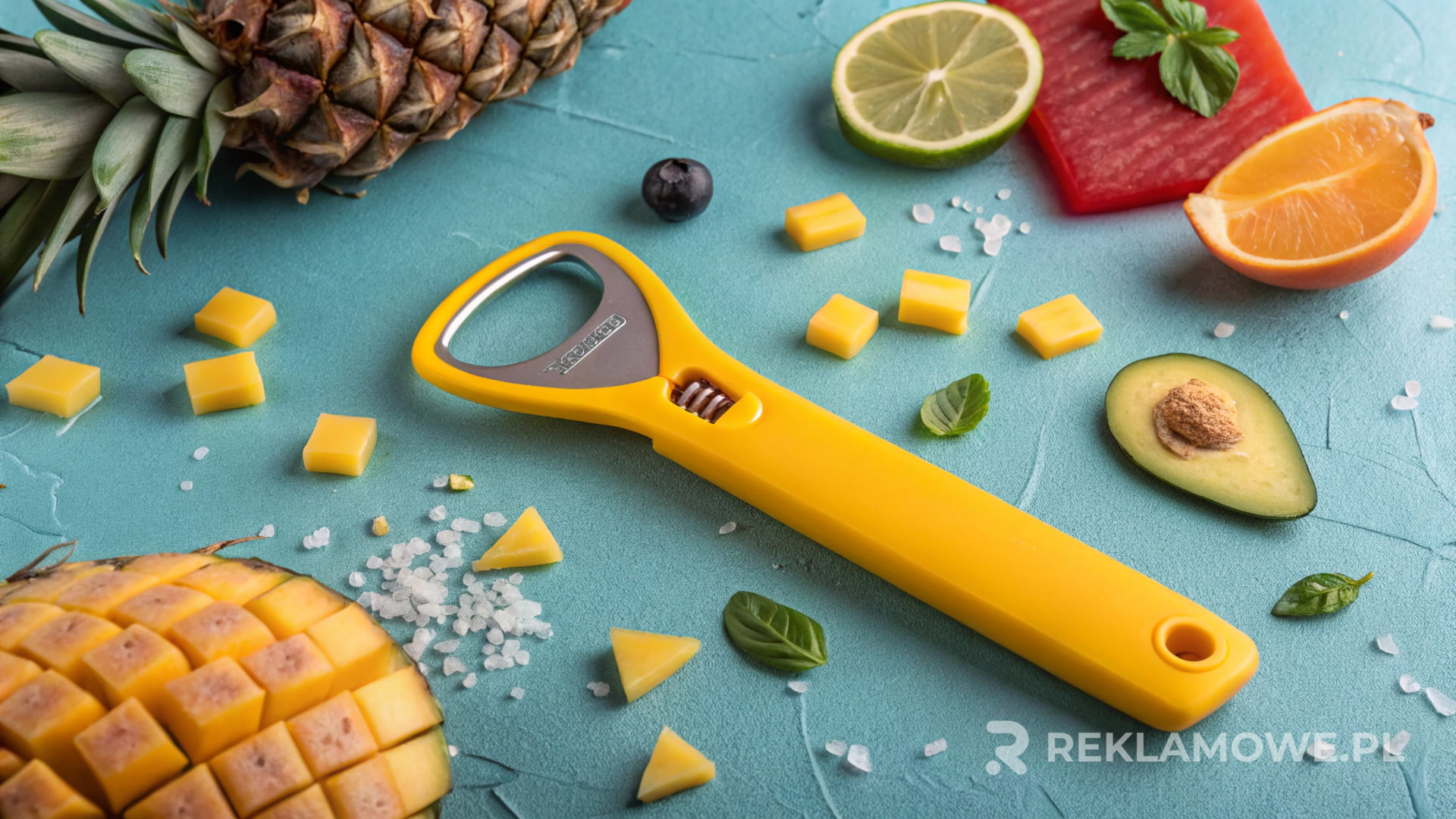 Zestawienie różnych materiałów używanych do produkcji otwieraczy reklamowych