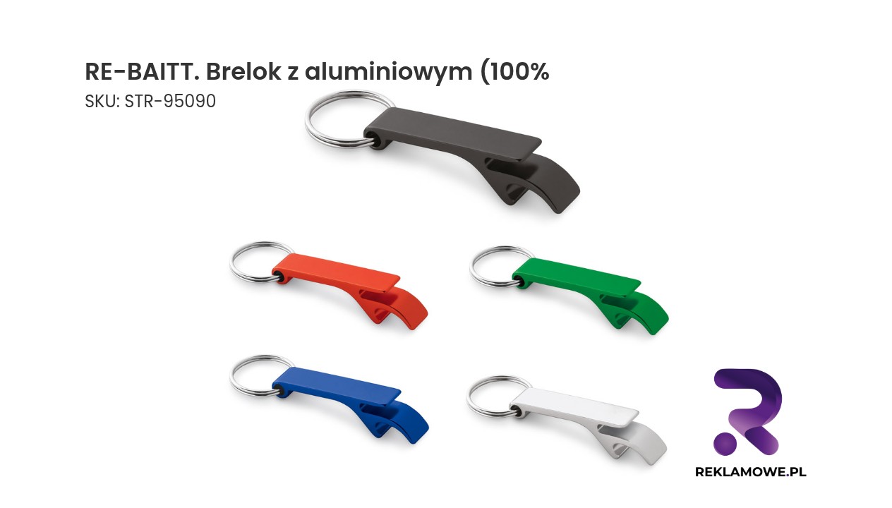 RE-BAITT brelok z aluminiowym korpusem 100% - zdjęcie produktu